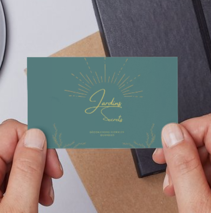 Carte de visite et autres visuels pour Impressions